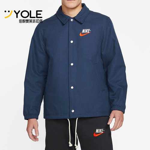 耐克春季男子工装宽松复古外套