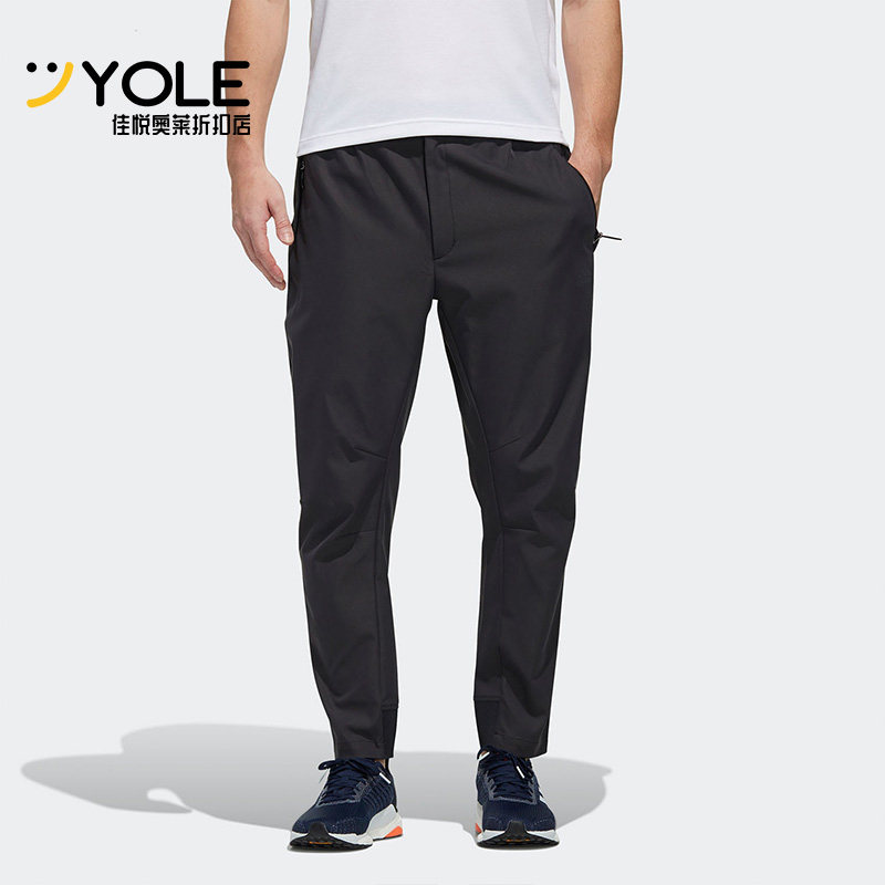 阿迪达斯男子梭织舒适时尚长裤