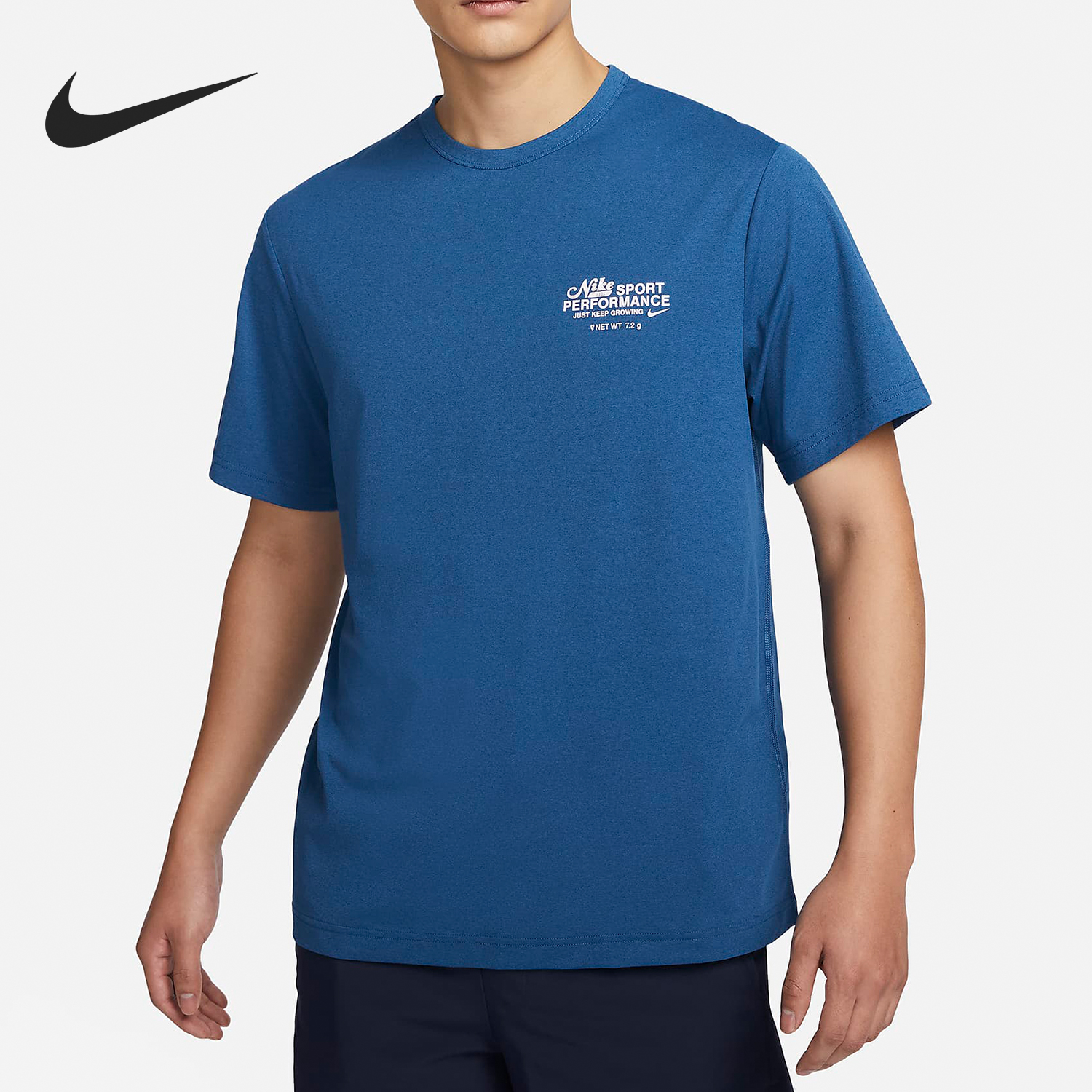 Nike/耐克正品2024新款男士针织透气圆领短袖T恤FN3280-封面