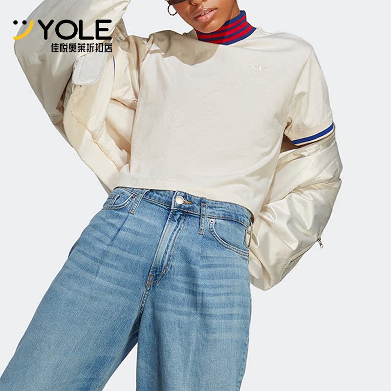 阿迪达斯正品短袖女子T恤