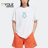 男子宽松休闲短袖 三叶草夏季 T恤IC2289 阿迪达斯正品 Adidas