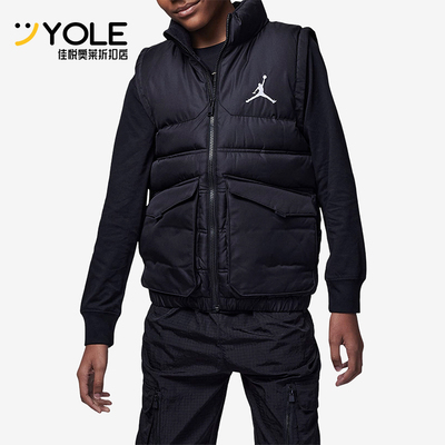 耐克正品大童保暖运动马甲