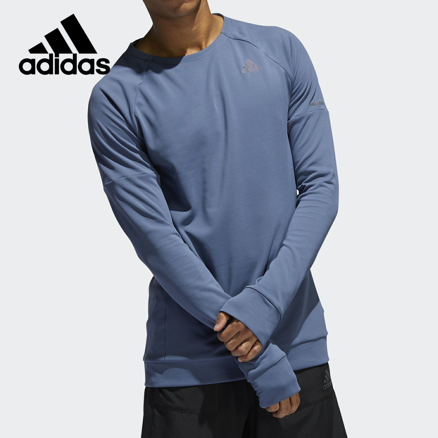 阿迪达斯正品男子运动卫衣