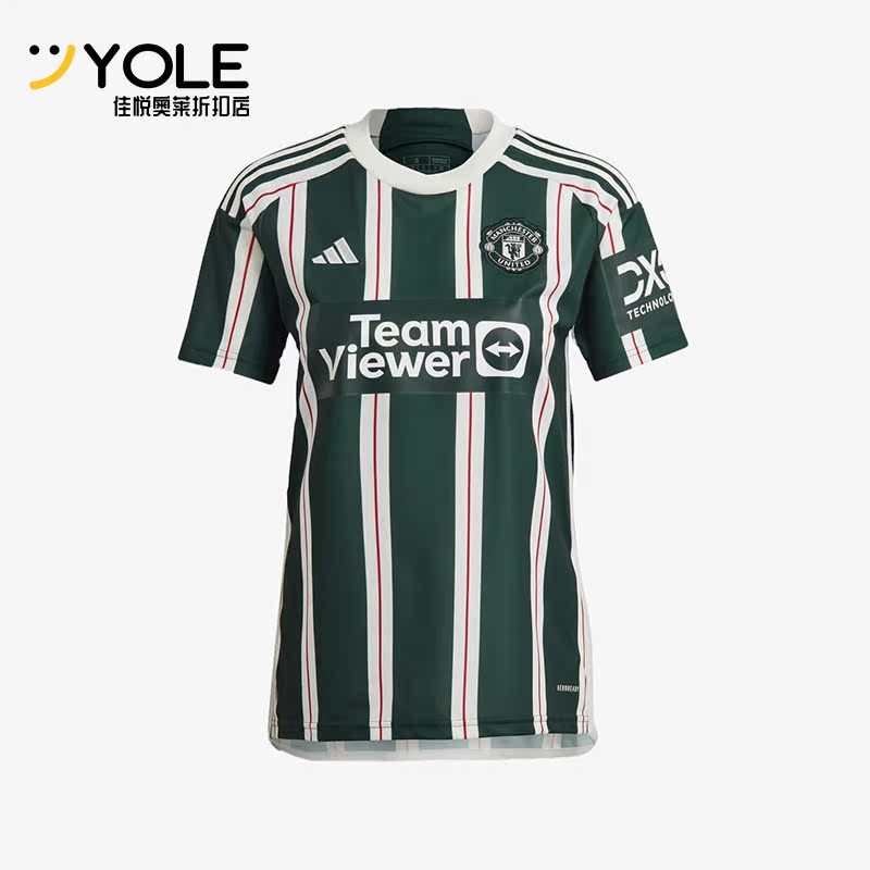 阿迪达斯男子短袖足球球衣