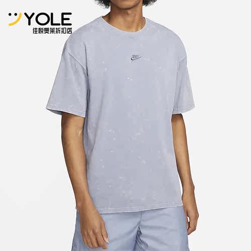 耐克新品男子圆领透气运动短袖