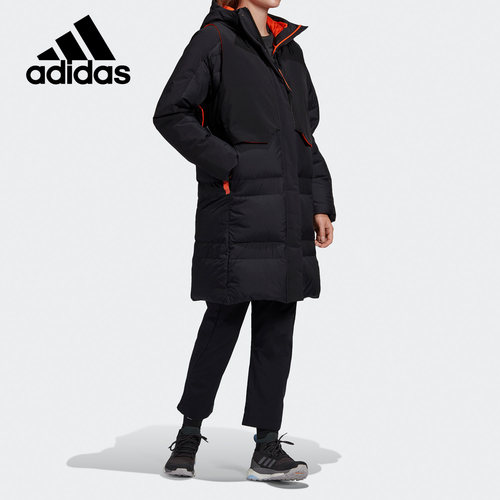 阿迪达斯正品户外女子运动羽绒服