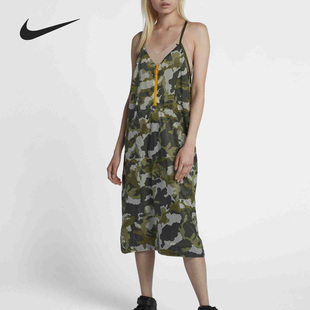 耐克正品 Nike 夏季 女子透气舒适休闲运动吊带连衣裙 932368