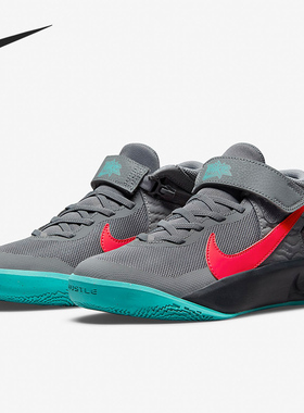 Nike/耐克正品Team Hustle D 10 (GS) 女子大童篮球鞋 DD7303-008