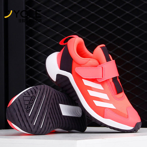 阿迪达斯大童魔术贴运动鞋