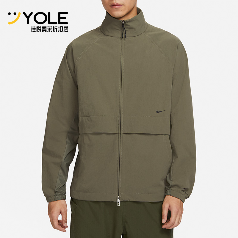 耐克男子运动休闲立领夹克