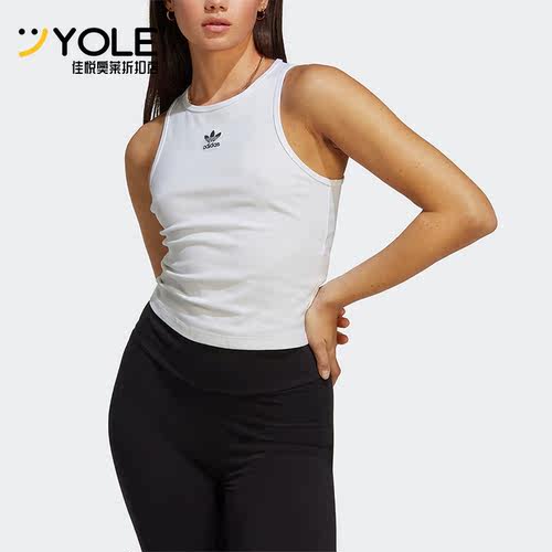 阿迪达斯三叶草女子休闲运动短袖