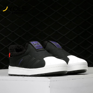 阿迪达斯正品 鞋 SUPERSTAR 小童休闲经典 B22503 WINTER Adidas