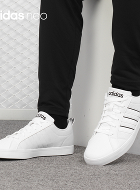 Adidas/阿迪达斯正品 NEO 男子透气低帮运动休闲板鞋 F34634