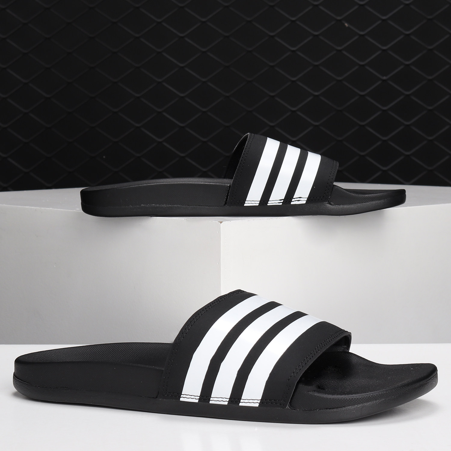 阿迪达斯正品男子休闲运动拖鞋