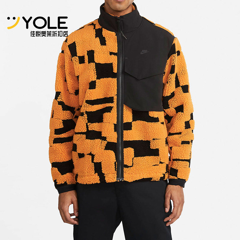 耐克男子时尚防风保暖夹克外套