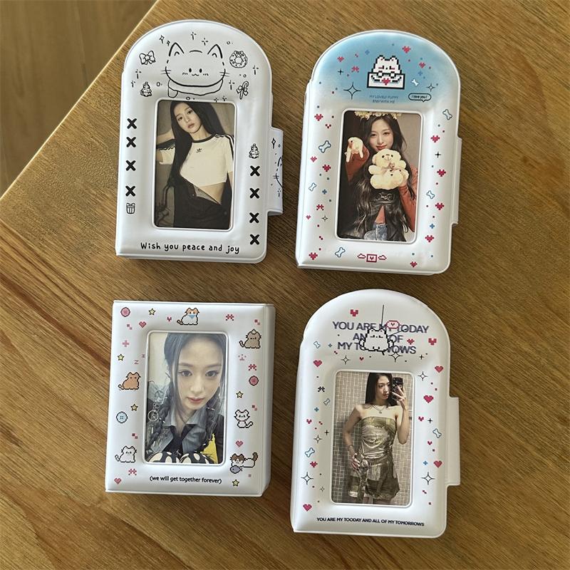 ins风奶油色一宫格卡册3寸