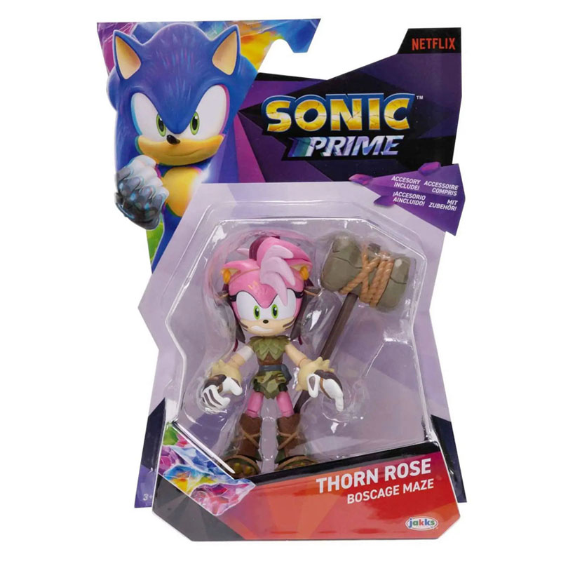 美国正版 手办可动 Sonic The Hedgehog 刺猬索尼克Prime艾咪罗斯