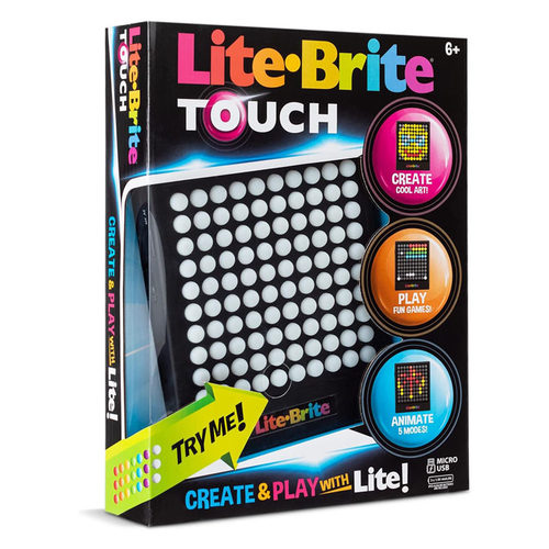 LiteBriteTouch解压彩虹棋桌游