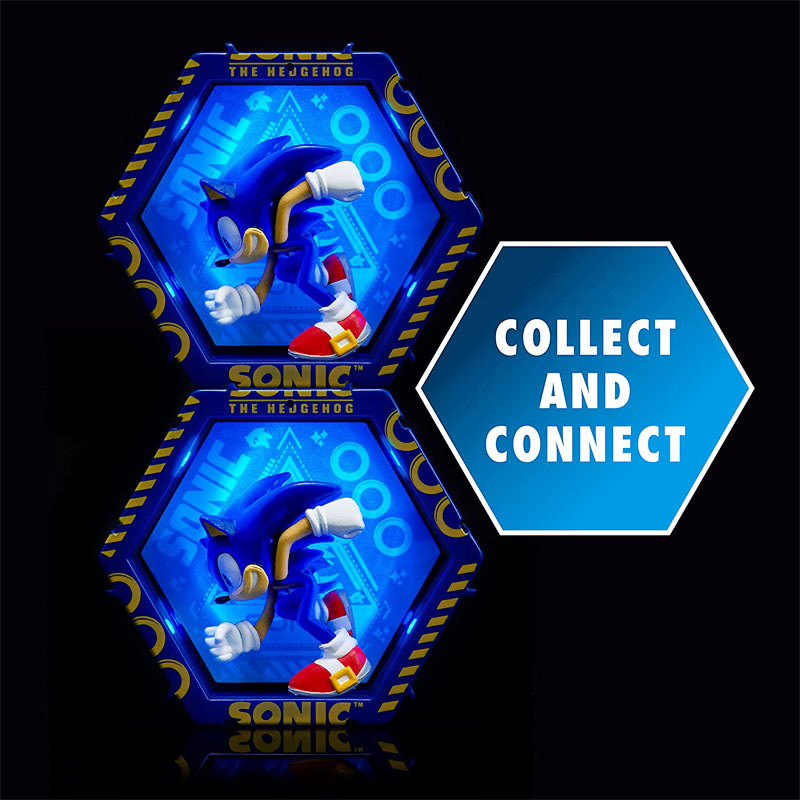 刺猬索尼克WOW PODS触摸灯公仔 Sonic The Hedgehog美国正品-封面