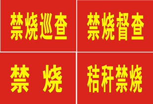袖章红袖章禁烧巡查禁烧督查 秸秆禁烧 安全员志愿者 订做
