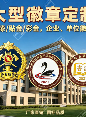 大型徽章铸铝烤漆徽标户外门头挂墙管理徽章挂墙徽救援徽单位徽章