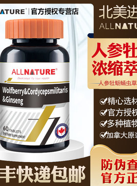 安美奇枸杞蛹虫草人参牡蛎复合片