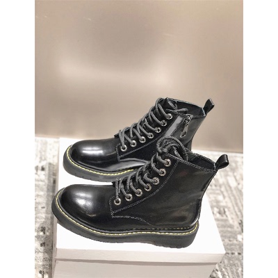 欧洲站女鞋2021秋冬车缝线欧货潮