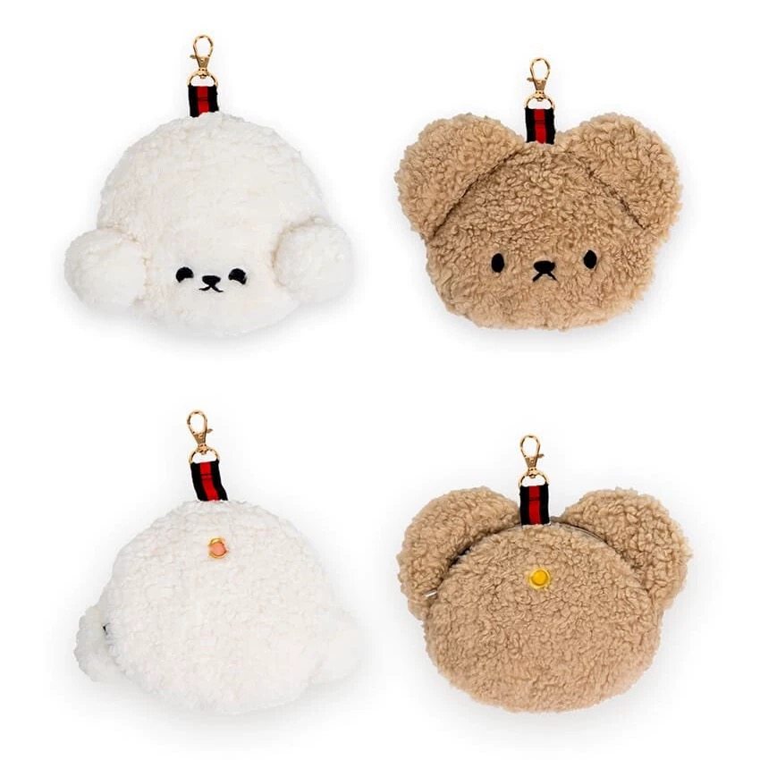 【拾便袋】韩国harryspet宠物拾便袋毛绒比熊小熊挂件收纳包,宠物/宠物食品及用品,宠物用品定制周边,淘宝优惠券,粉丝福利购,淘宝优惠卷