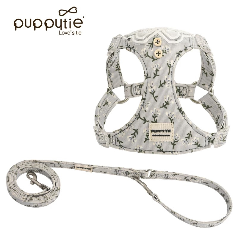 【1斤可用】Puppytie遛狗牵引绳小型犬狗绳胸背心式幼犬茶杯小体