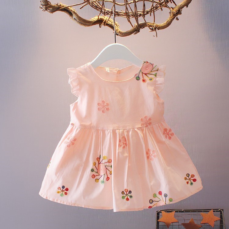 婴幼儿童装中小童夏装连衣裙子0夏季1衣服2公主裙3女宝宝夏裙4岁