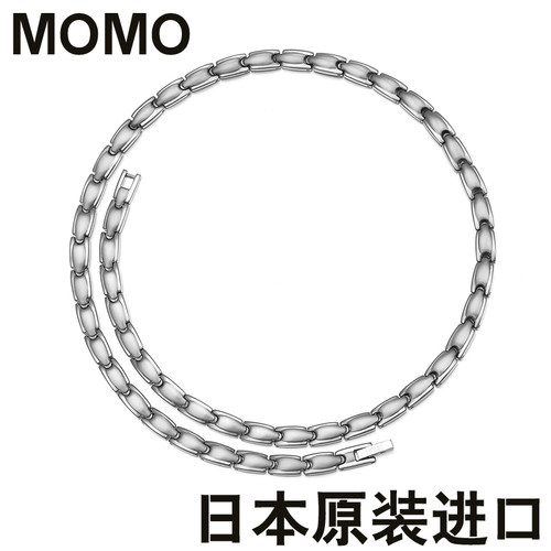 日本MOMO纯钛项圈磁力