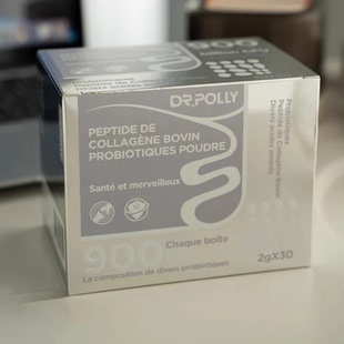 DrPolly柏利医生骨胶原蛋白益生菌粉儿童大人老孕妇调理肠胃