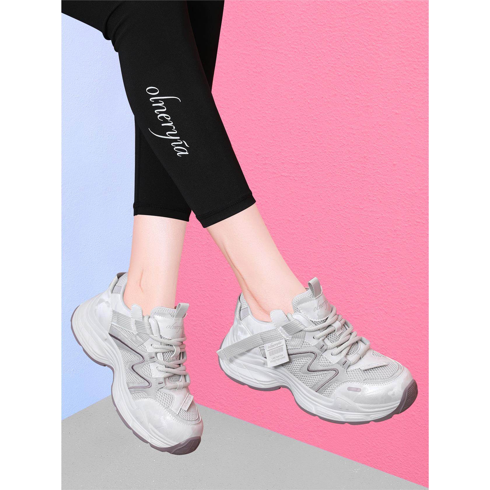 2026新款早春厚底增高老爹鞋女运动休闲鞋轻便百搭四季透气网面鞋,女鞋,老爹鞋,淘宝优惠券,粉丝福利购,淘宝优惠卷