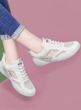 真皮透气包头凉鞋女款夏