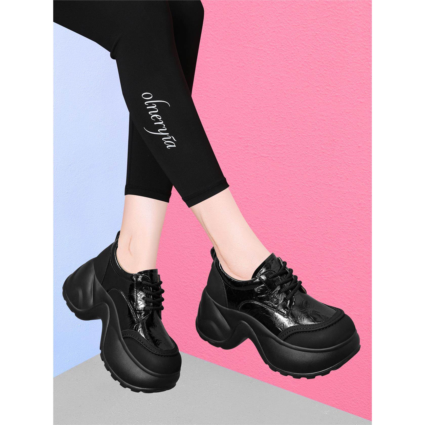 2026新款早春季厚底老爹鞋女冬季系带增高休闲鞋百搭松糕底运动鞋,女鞋,老爹鞋,淘宝优惠券,粉丝福利购,淘宝优惠卷