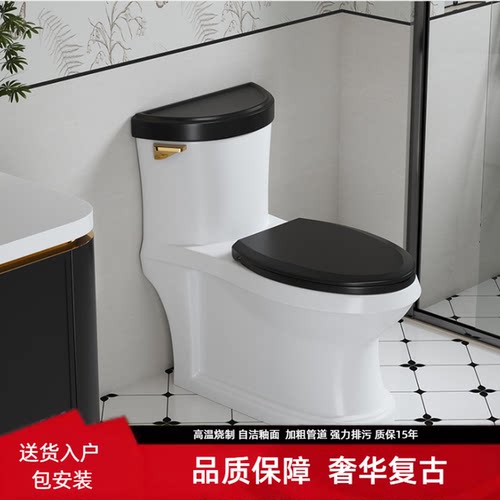 法式复古虹吸家用马桶可安装