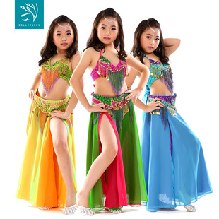 儿童演出服装 舞娘 幼儿园表演舞蹈服868 新款 女童少儿肚皮舞套装