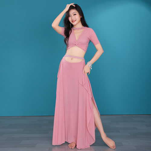 夏季新款套装水纱东方团服肚皮舞
