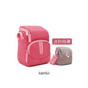 微单相机包适用索尼a6000女a7佳能m50富士xs10摄影xa7 xt30可爱