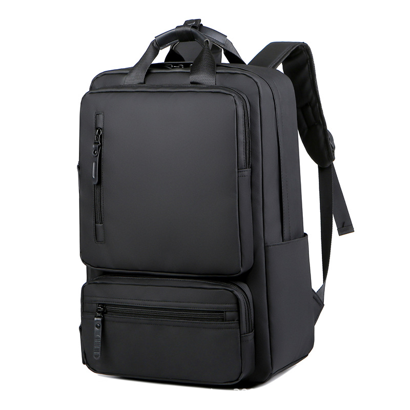 新款大容量男学生笔记本双肩背包户外旅行电脑背包