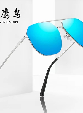 菲鹰鸟防晒蝶形复古尼龙偏光镜
