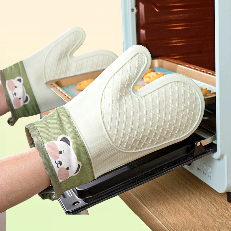 防烫手套隔热加厚硅胶