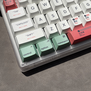原厂高度mac字符 pbt苹果键帽 机械键盘替换Cmd键帽option Ctrl
