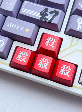 透光键帽 个性键帽 客制化键帽 OEM高度 R1R4 代替 ESC 方向键