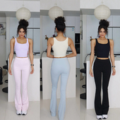 akiyo 显瘦上衣长裤 studio欧美运动套装 女瑜伽服修身