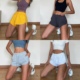 纯棉透气薄款 akiyostudio欧美健身瑜伽运动短裤 女跑步夏季 2023新