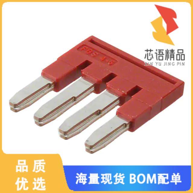 全新3030255原装(JUMPER TERM BLK 4POS FLAT PIN)正品