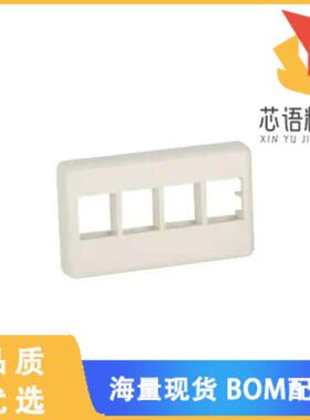 全新NK4MFIW原装(FACEPLATE 4PORT OFF WHITE)正品