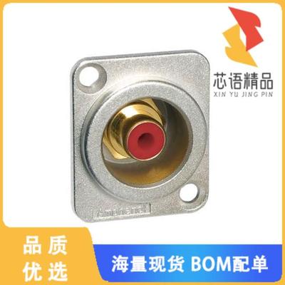 全新ACJD-RED原装(CONN RCA JACK CHASIS MOUNT RED)正品