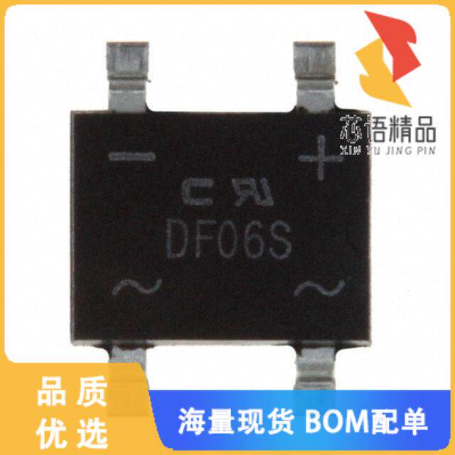 全新DF06S-G原装(BRIDGE RECT 1PHASE 600V 1A DFS)正品